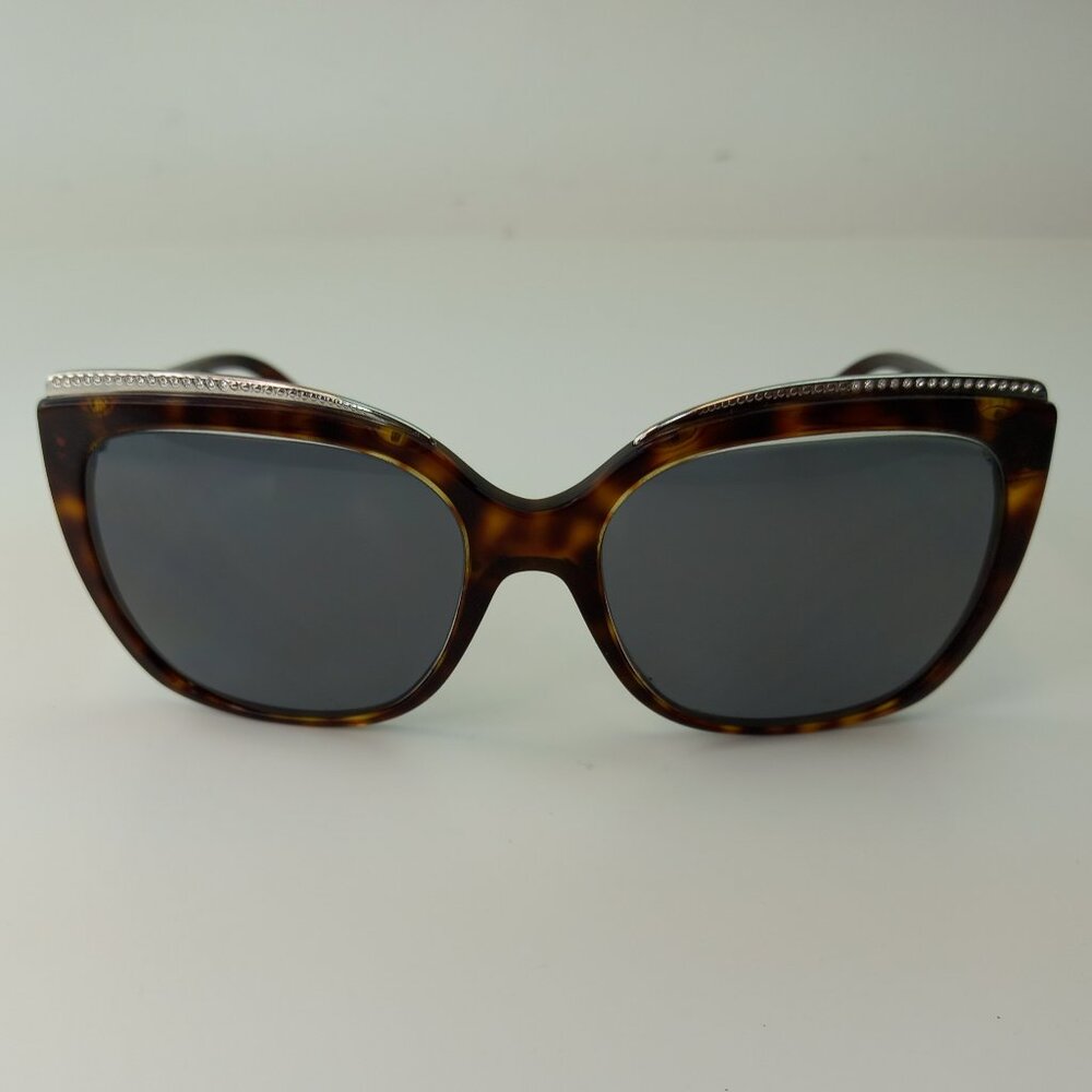 Tiffany & Co. Tortoise Shell Sunglasses with Silver Accents